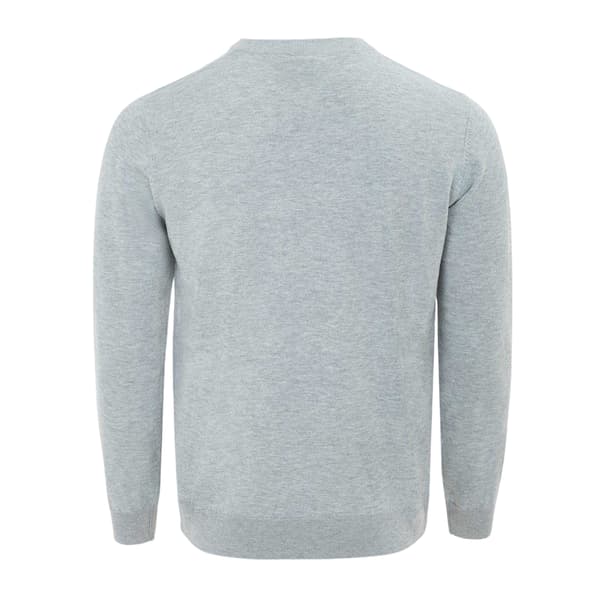 Giorgio Herr Polyester V-ringad Tröja S Gråmelerad Grey Marl S