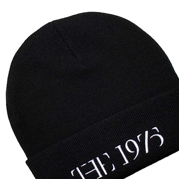 The 1975 Unisex Vuxen Logo Beanie One Size Svart Black One Size