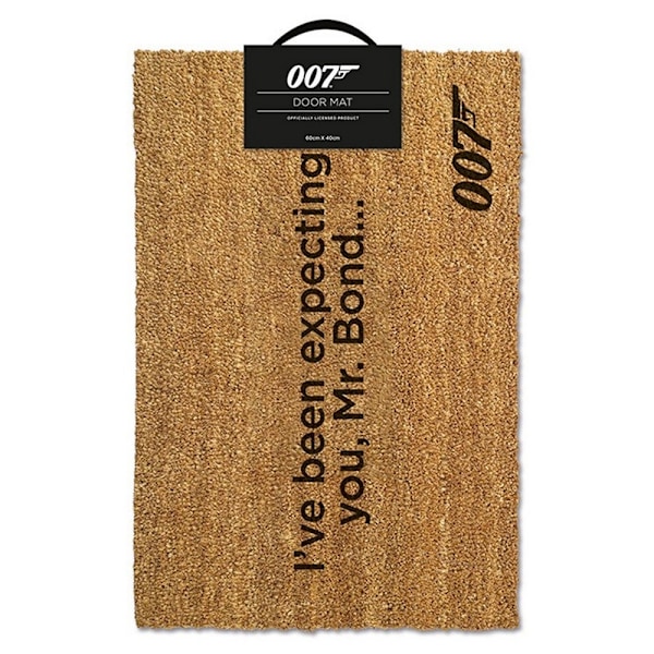 James Bond Ive Been Expecting You Dörrmatta One Size Brun Brown One Size