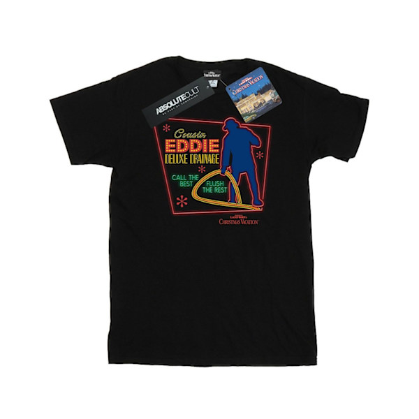 National Lampoon's Julfest Cousin Eddie T-shirt för män Black M
