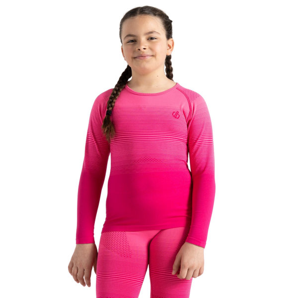 Dare 2B Girls In The Zone II Gradient Base Layer Set L Pure Pin Pure Pink L