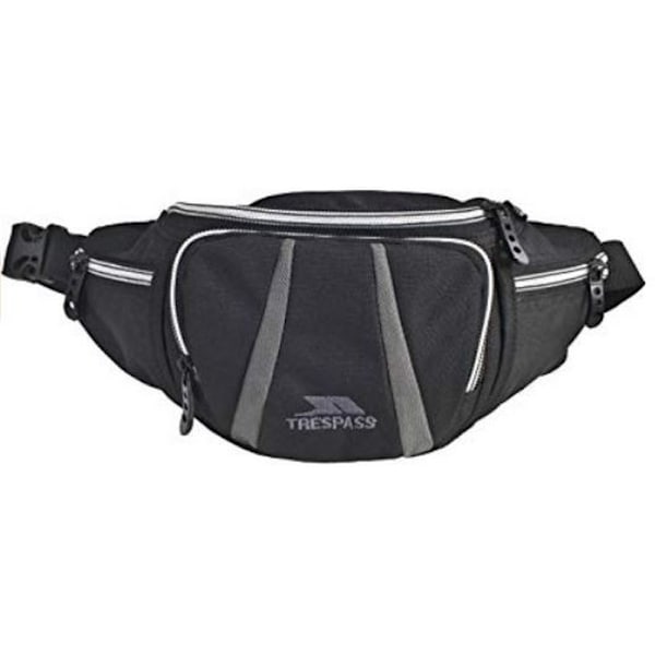 Trespass Dax Bumbag / Midjeväska / Hippack (2,5 liter) One Size Black One Size