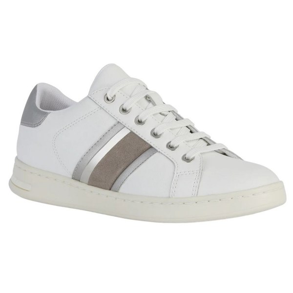 Geox Dam/Dam D Jaysen E Sneakers 3 UK Vit/Silver White/Silver 3 UK