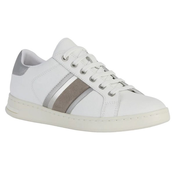 Geox Dam/Dam D Jaysen E Sneakers 7 UK Vit/Silver White/Silver 7 UK