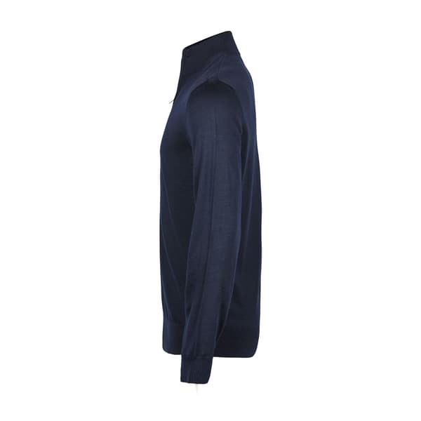 Tee Jays Herr Halv Zip Sweatshirt XL Marinblå Navy XL