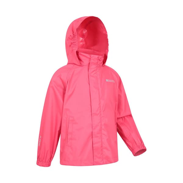 Mountain Warehouse Barn/Barn Pakka II Vattentät Jacka 5- Pink 5-6 Years