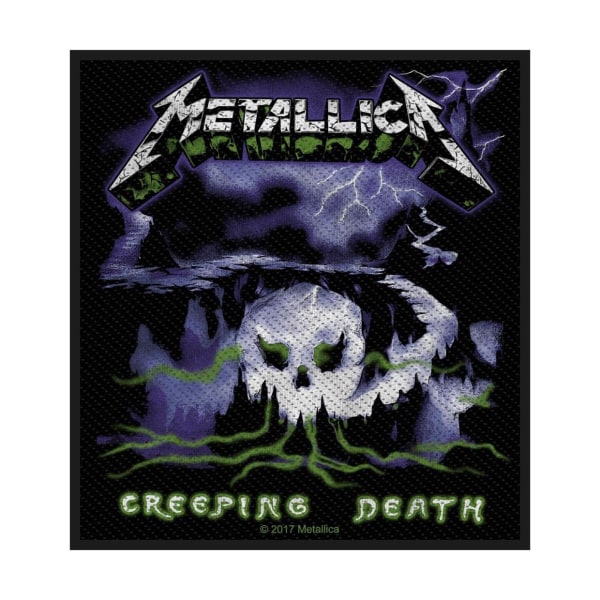 Metallica Creeping Death Patch One Size Svart/Grön Black/Green One Size