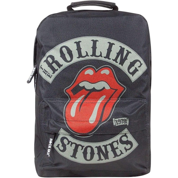 Rock Sax 1978 Tour The Rolling Stones Ryggsäck One Size Svart/Röd Black/Red One Size