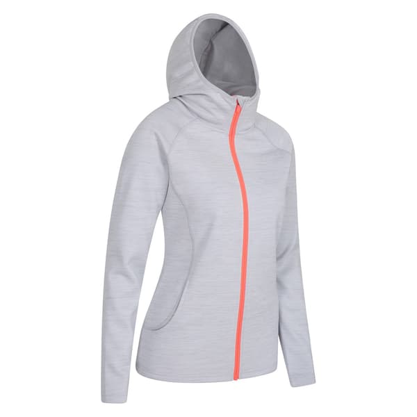 Mountain Warehouse Dam/Flickor Dynamic Chakra IsoCool Hoodie Grey 6 UK