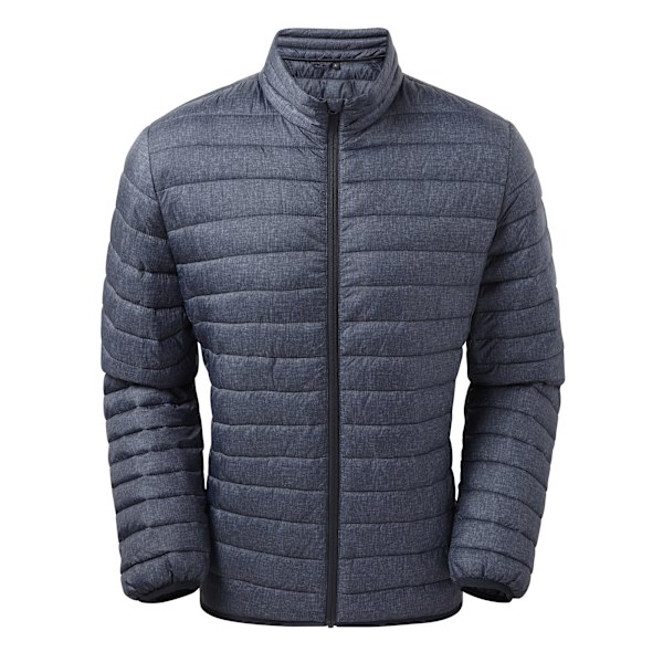 2786 Herr Melange Vadderad Jacka S Marin Melange Navy Melange S