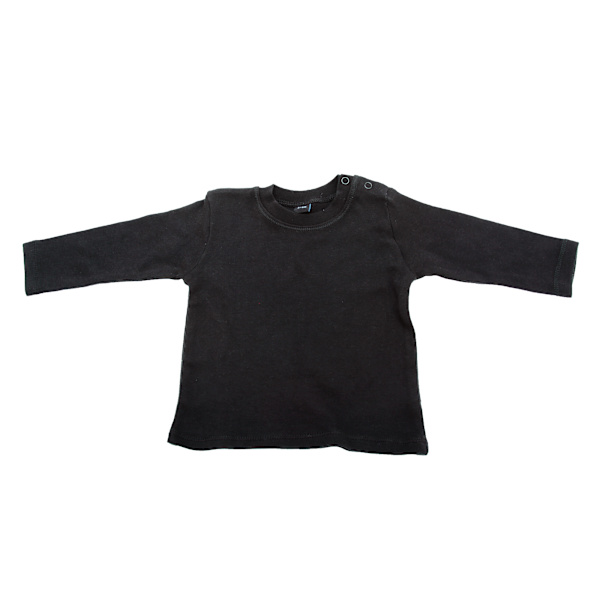 Babybugz Baby Girl Long Sleeve Tee / Baby Och Toddlerwear 12-18 Black 12-18