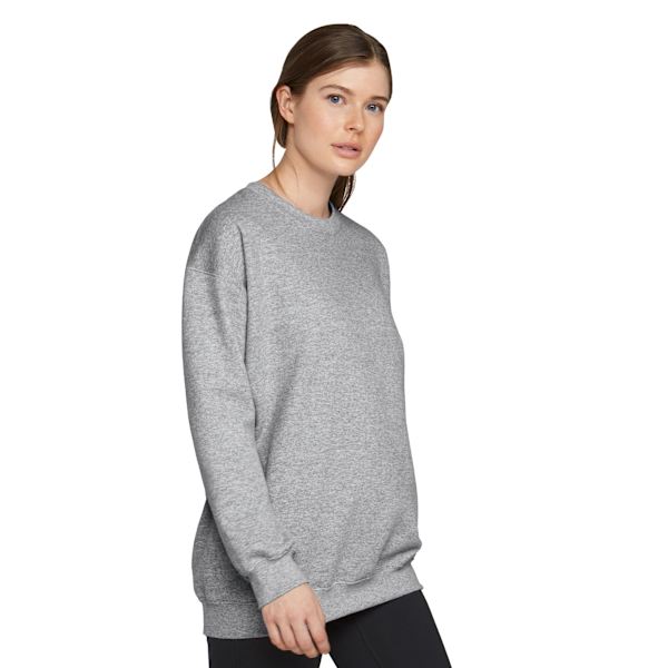 Gildan Unisex Adult Softstyle Midweight Crew Neck Fleece Top M Sports Grey M