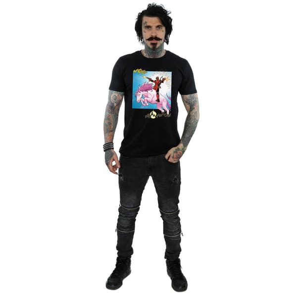 Marvel Herr Deadpool Hey You T-shirt M Svart Black M