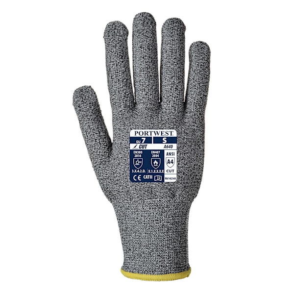 Portwest Unisex Vuxen Skärsäkra Foderhandskar S Grå Grey S
