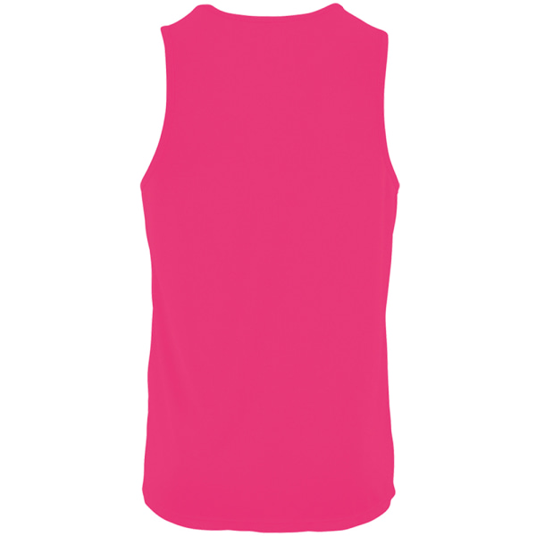 SOLS Sporty Performance Linne för män XL Neon Rosa Neon Pink XL