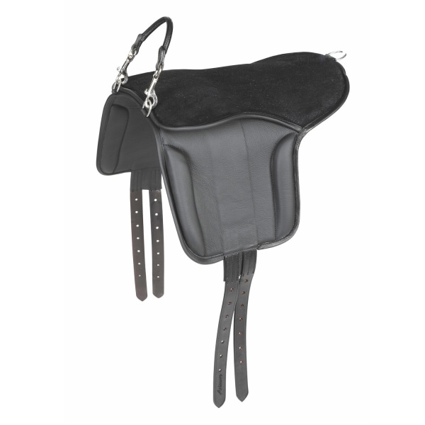 Aviemore Leather Pony Saddle Pad One Size Black Black One Size