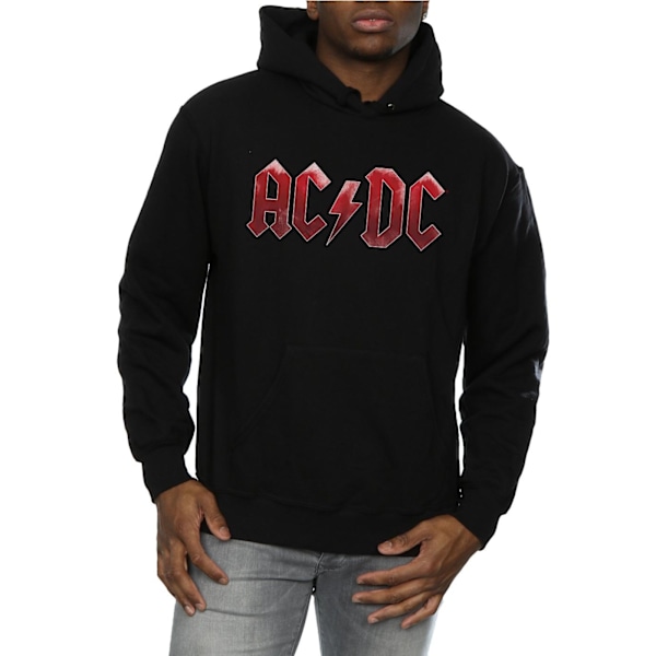 AC/DC Herr Ice Logo Bomullströja L Svart Black L
