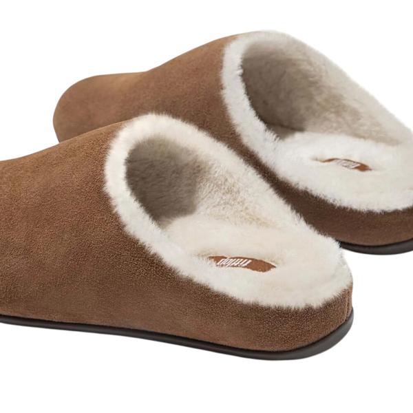 FitFlop Dam/Dam Chrissie Mocka Shearling Tofflor 4 UK Ta Tan 4 UK