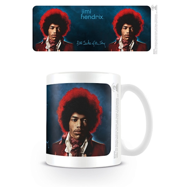 Jimi Hendrix Both Sides Of The Sky Mug En Storlek Flerfärgad Multicoloured One Size