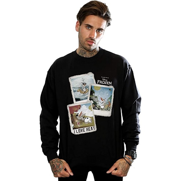 Frozen Herr Olaf Polaroid Sweatshirt M Svart Black M