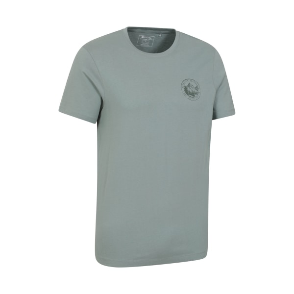 Mountain Warehouse Mens Valley Organic T-Shirt XL Ljus Khaki Light Khaki XL