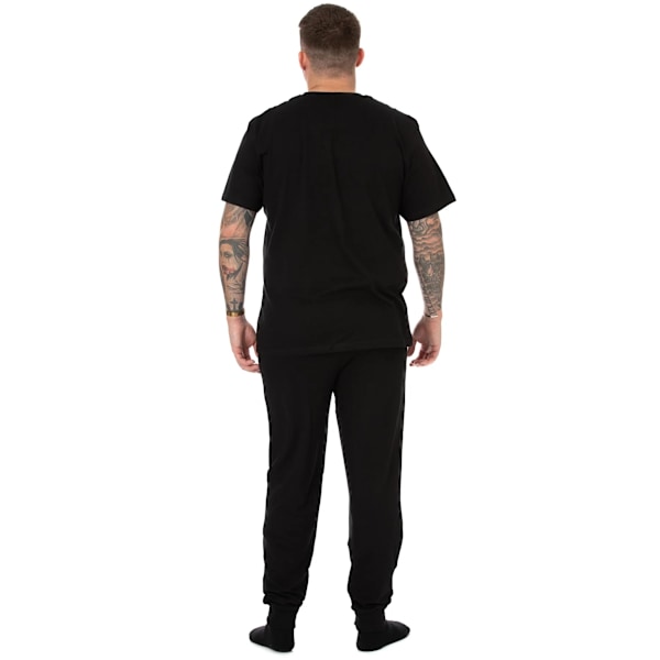 Peaky Blinders herr By Order lång pyjamas set S svart Black S