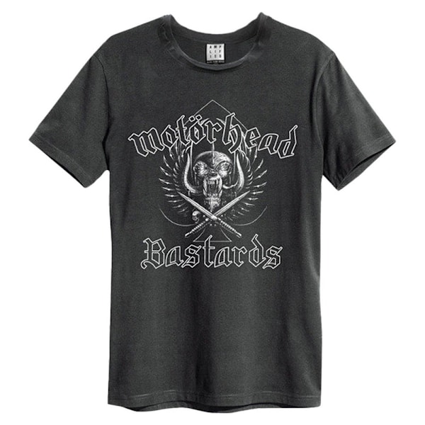 Amplified Unisex Vuxen Bastards Motorhead T-Shirt 3XL Kolgrå Charcoal 3XL