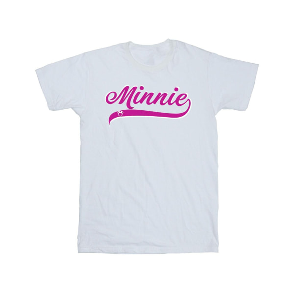 Disney herr Minnie Mouse logotyp T-shirt L vit White L
