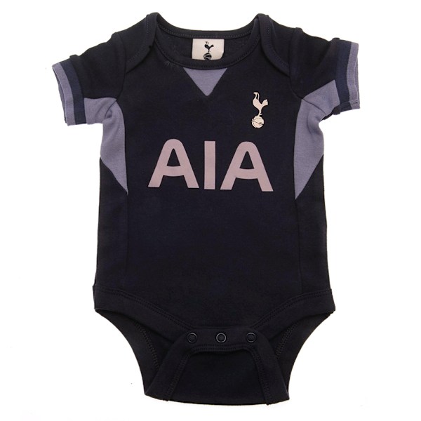 Tottenham Hotspur FC Baby 2023-2024 Kit Bodysuit (2-pack) 12 Navy Blue/Lily White 12-18 Months