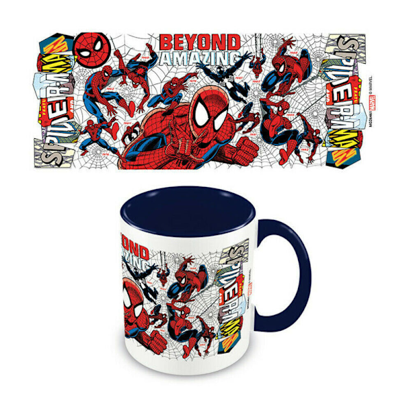 Spider-Man Timeless Costume Mug En Storlek Vit/Svart/Röd White/Black/Red One Size