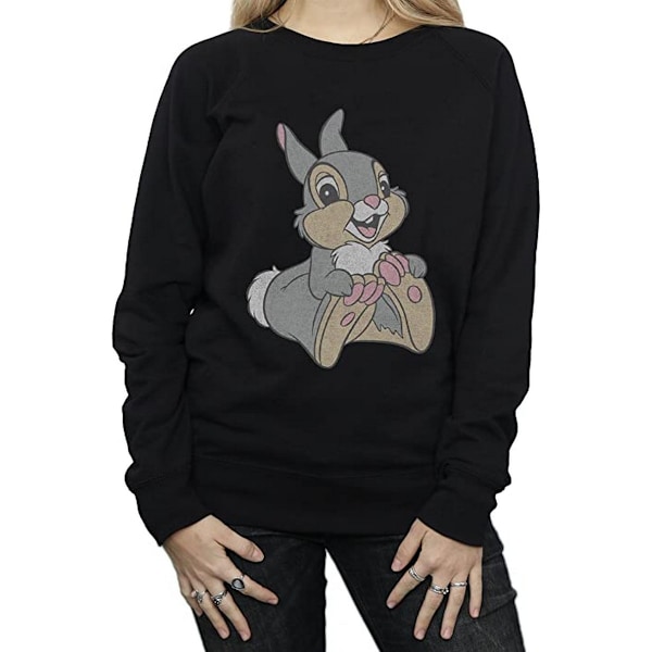 Disney Dam/Dam Classic Thumper Bomullströja XXL Svart Black XXL