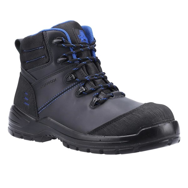 Amblers Unisex Vuxen 308C Metall Läder Säkerhetskängor 5 UK Black 5 UK