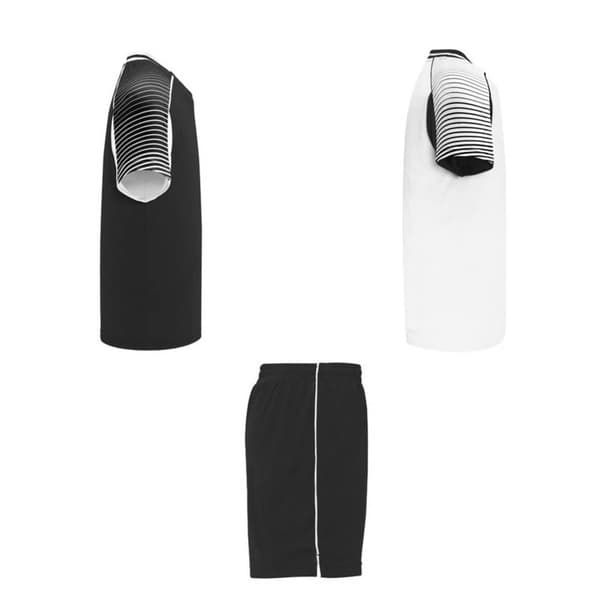 Roly Unisex Vuxen Juve Sport Sportset M Vit/Solid Svart White/Solid Black M