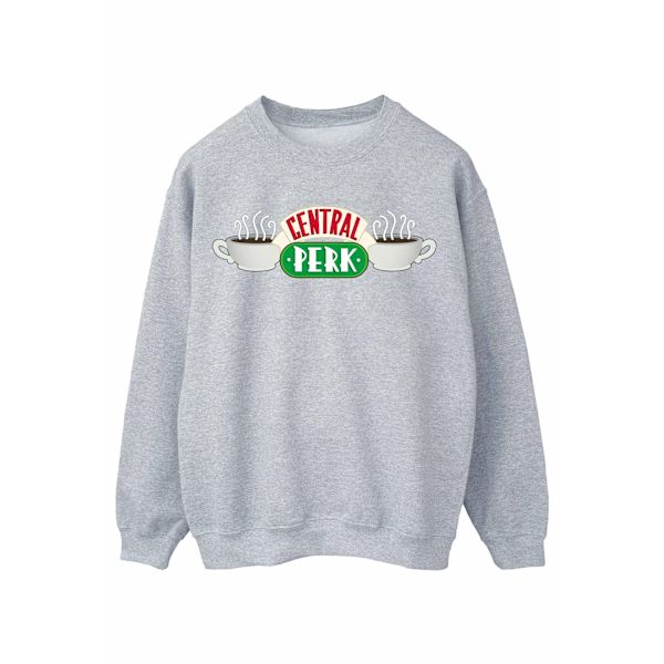 Friends Dam/Damer Central Perk Sweatshirt M Sports Grey Sports Grey M