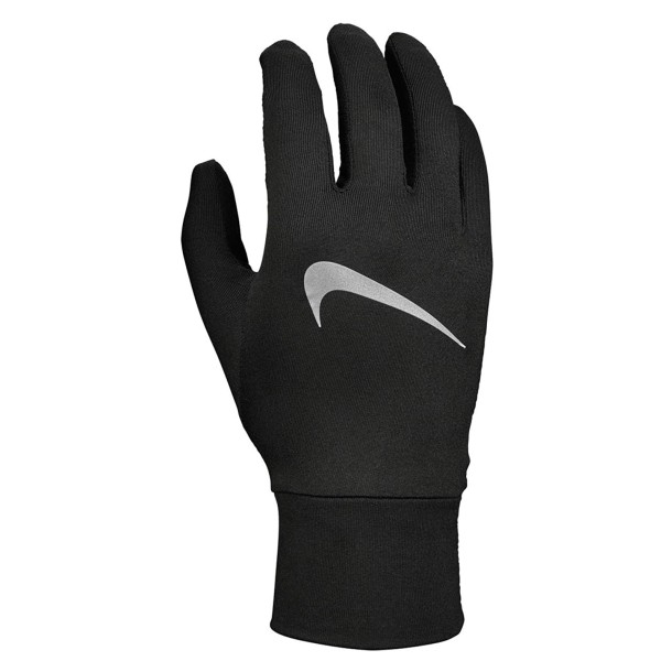 Nike Mens Accelerate Running Gloves XL Svart/Silver Black/Silver XL