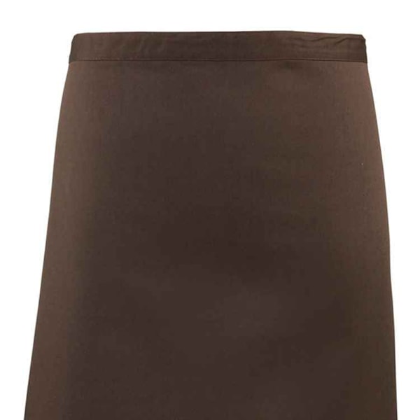 Premier Colours Mid Length Förkläde One Size Brun Brown One Size