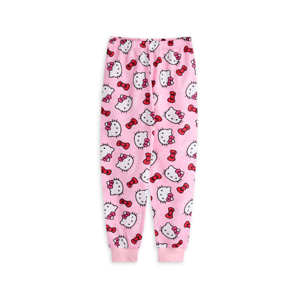 Hello Kitty Flickor Lång Pyjamas Set (2-pack) 3-4 År Blå/Rosa Blue/Pink 3-4 Years