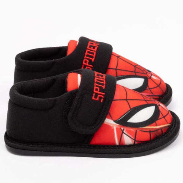 Spider-Man Boys Slippers 6 UK Child Svart/Röd Black/Red 6 UK Child
