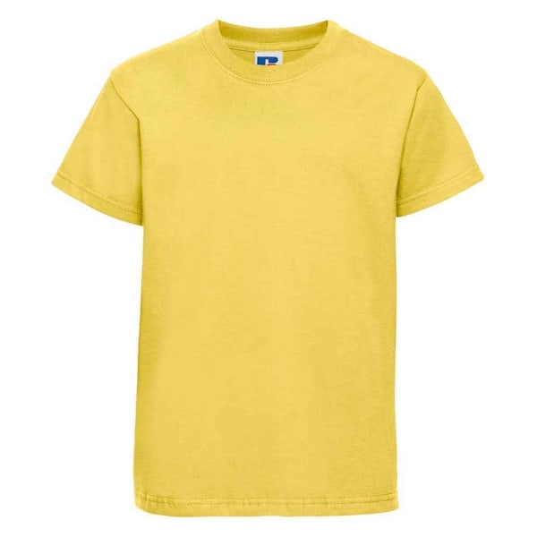 Jerzees Schoolgear Barn/Barn Classic Plain Ringspun Bomull Yellow 11-12 Years