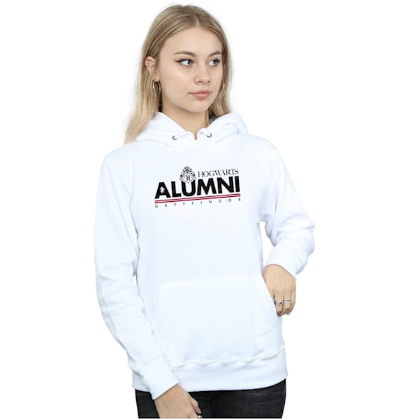 Harry Potter Dam/Kvinnor Hogwarts Alumni Gryffindor Hoodie M White M