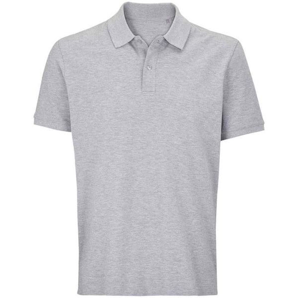 SOLS Unisex Adult Pegase Marl Pique Poloskjorta XL Gråmelerad Grey Marl XL