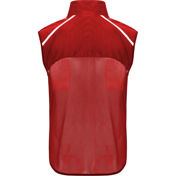 Roly Unisex Vuxen Jannu Lättvikts Löparväst S Röd Red S