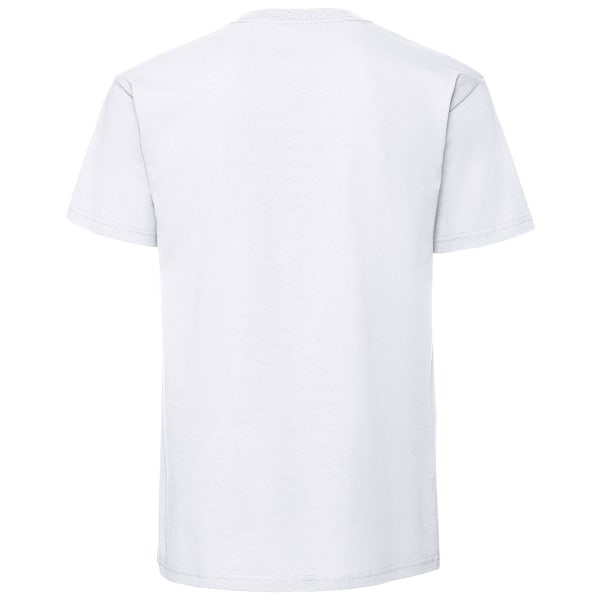 Fruit of the Loom Premium Ringspun Bomull T-shirt 3XL Vit White 3XL