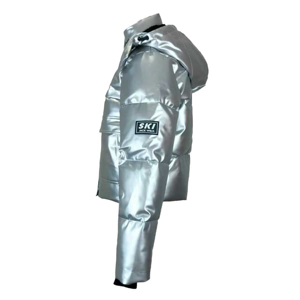 Jack Wills Dam/Dam Croppad Pufferjacka 12 UK Silver Silver 12 UK