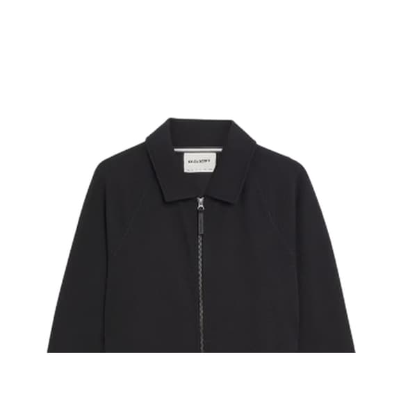 Lyle & Scott Herr Interlock Heldragkedja Normal Jacka XS Svart Black XS