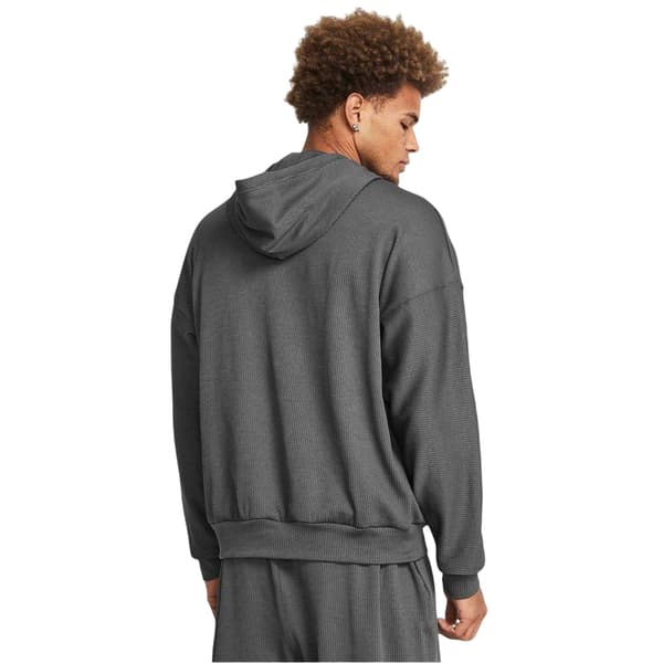 Under Armour Herr Relaxed Fit Hoodie S Grå Grey S