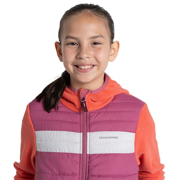 Craghoppers Barn/Barn Arklow Hybrid Jacka 5-6 År Djup Deep Coral 5-6 Years