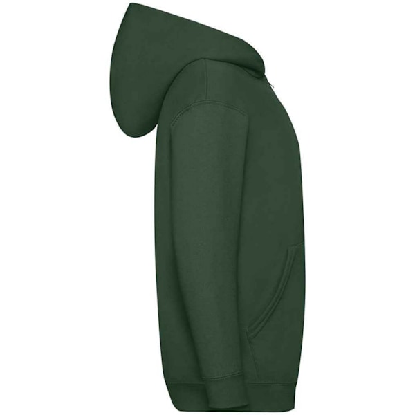 Fruit Of The Loom Barn/Barn Hooded Sweatshirt 5-6 År Bo Bottle Green 5-6 Years