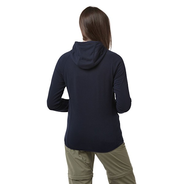 Craghoppers Dam/Kvinnor NosiLife Nilo Hooded Top 8 UK Blå Na Blue Navy 8 UK