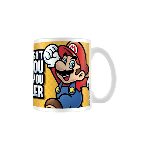 Super Mario Makes You Smaller Mug One Size Multicoloured Multicoloured One Size